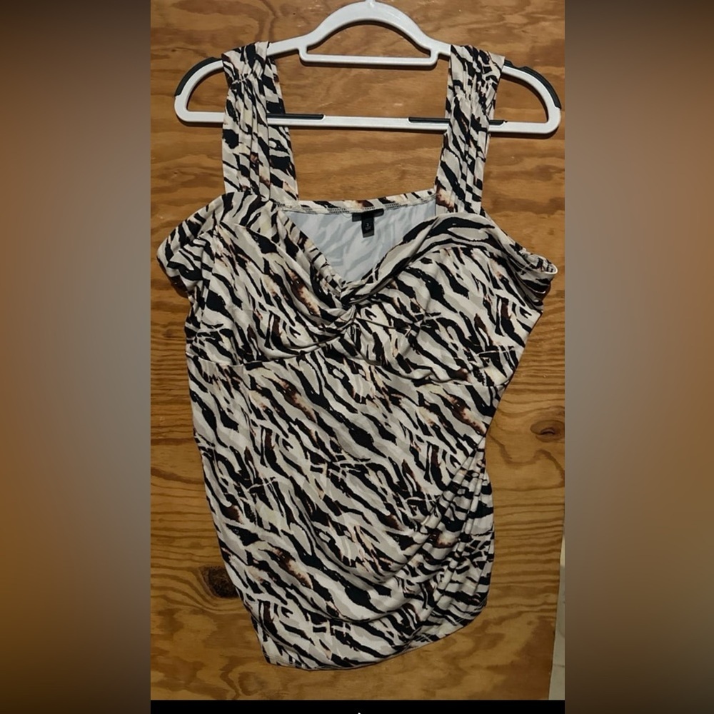 Torrid leopard print tank top